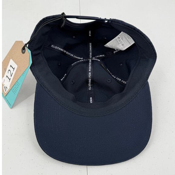 NWT prAna Gazin Patch Hat, Unisex, One Size, Destination Unknown, Navy Blue - Picture 5 of 6
